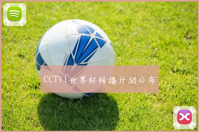 CCTV1世界杯转播计划公布